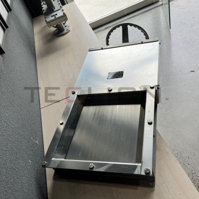 Salt Materials Applicable Cast Steel Gate Valve with Fully Enclosed Aluminum Shields