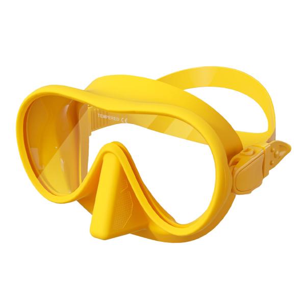 Adult Diving Snorkeling Goggles Mask Gear Easy Breathe 180 Degree View