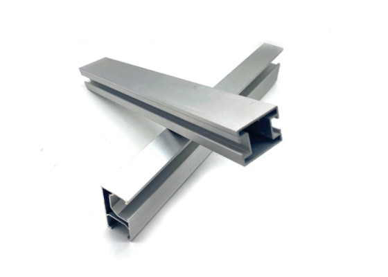 Solar Panel Mounting Aluminum Rail Industrial Profile Anodized