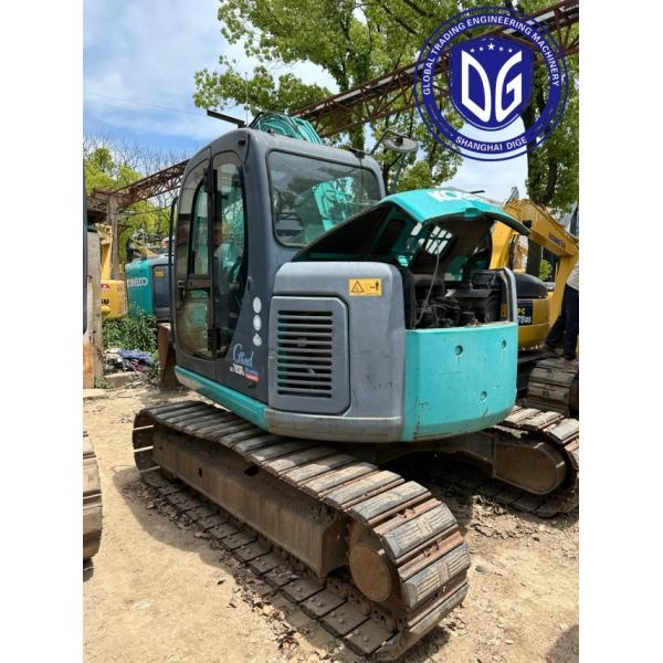 Маневренный экскаватор Sk75SR Кобелько 7,5 тонны универсальный для строительства