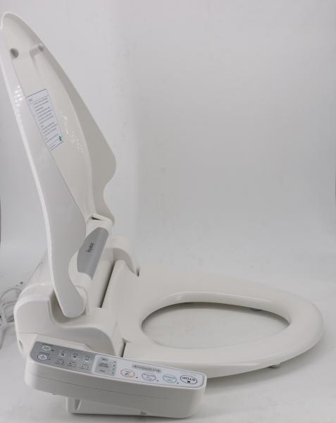 Sanitary Smart Bidet Toilet Seat Self Cleaning Toilet Seat Thermal Storage Type White Color