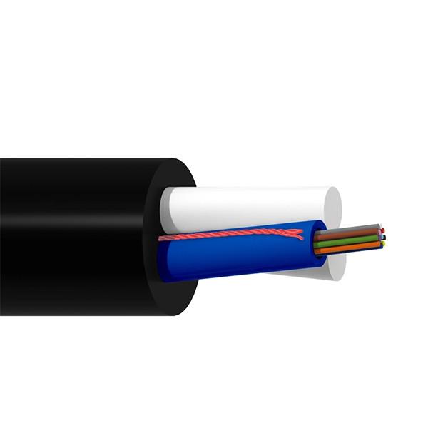 ASU Cable à fibre optique Mini Adss Mode unique Non métallique 12 cœurs auto-supporté