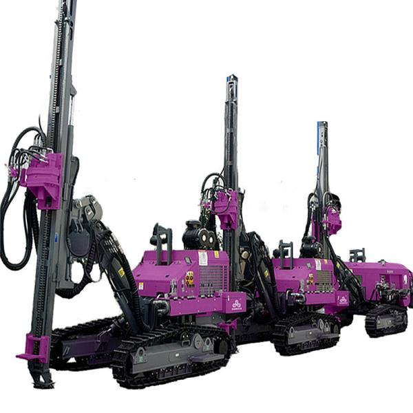Surface Drilling Rig Hydraulic DTH Drilling Machine High Efficiency Portable DTH Hammer Drilling Rig