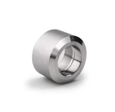 O soquete forjado do encaixe de tubulação soldou acoplamento rosqueado de aço inoxidável ASTM B16.11 A182 F304 do NPT 316 o meio