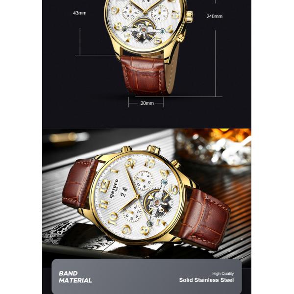 Sports Waterproof Mechanical Watch Fashion Automatic Skeleton Watches