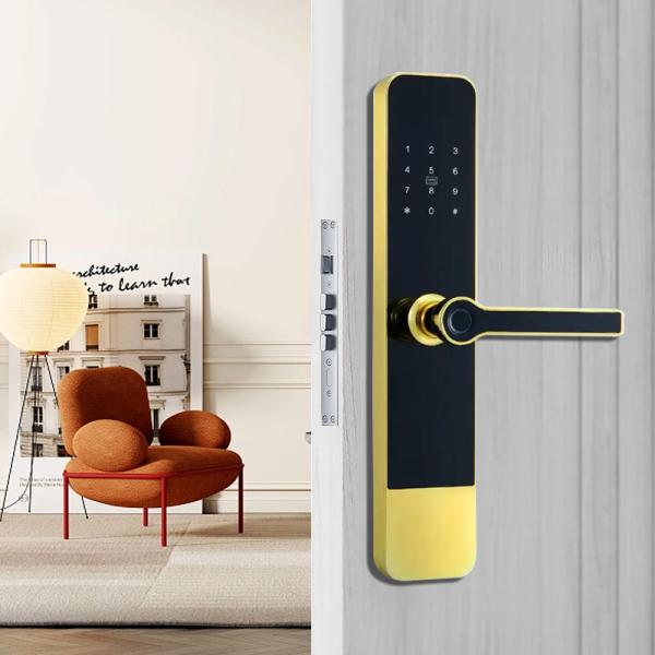SUS 6068 Smart Fingerprint Door Lock For Apartments Hotel Office