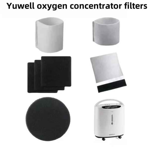Pleated Paper Oxygen Generator Filter for Yuwell New Condition Cotton Filter Screen Element and Felt Accessories