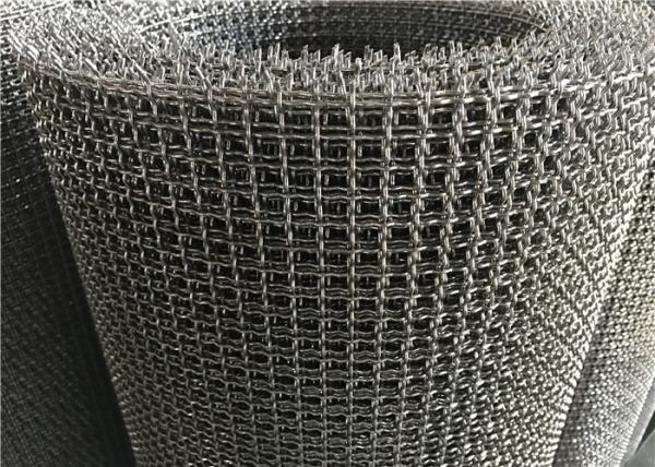 Plain Weave 304 Stainless Steel Wire Mesh Strong Yield For Plastic Extrusion