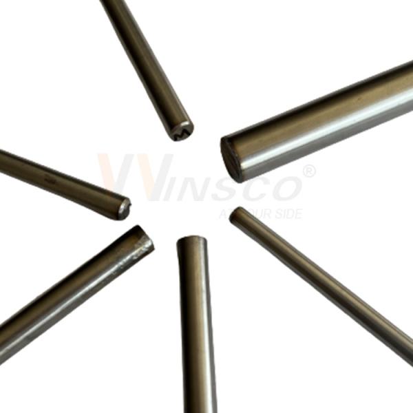 Manufacturer AISI 201 304 316 Inox Metal Bar Round Stainless Steel Solid Rod Shaft