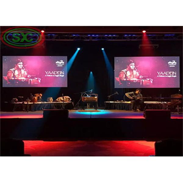 Rental Screens HD Full Color Stage LED P4 Display Outdoor/Indoor Iron/Steel Housing