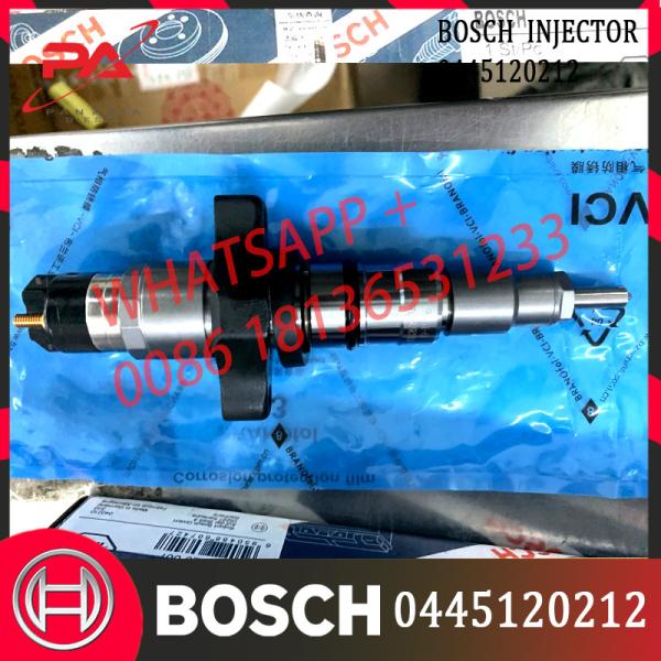 Diesel Engine Parts 0445120212 5255184 Common Rail Injector For Cummins FORD