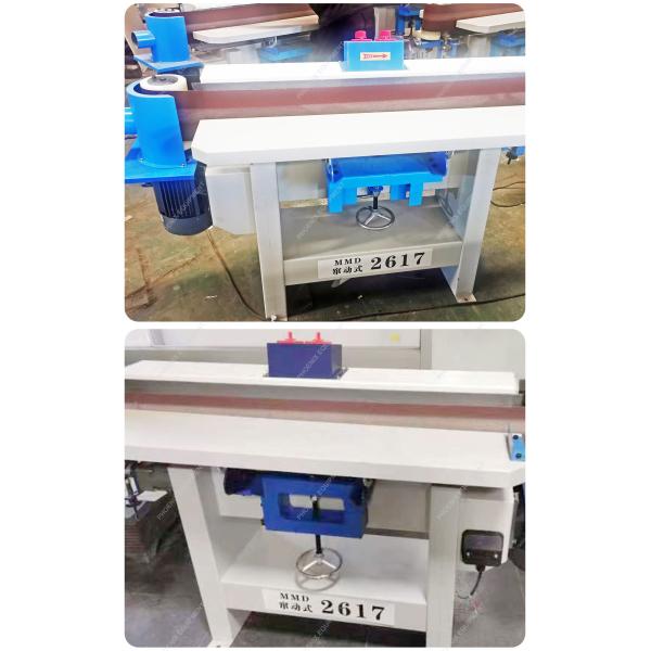 Vertical Woodworking Sand Belt Polishing Machine for Industrial Woodworking Process