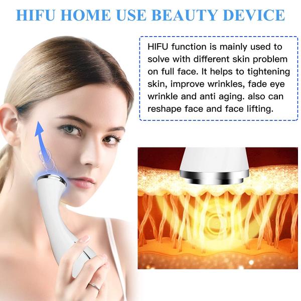 Acne Removal Rf Microcurrent Home Skin Tightening Device Skin Lifting Beauty Machine