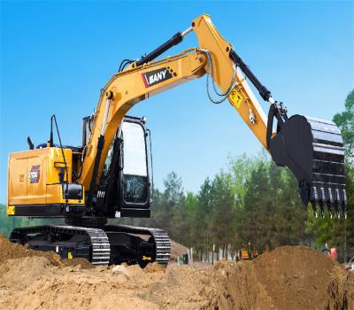 Bucket capacity 0.22-0.7m³ Second-hand Good Condition Sany SY135C With Engine model Isuzu 4JJ1-XDJAG-01-C3