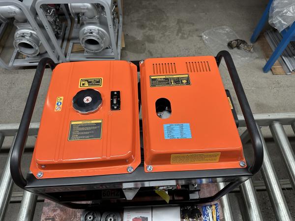6kw High Quality Diesel Generator Portable Customizable 220V 380v With Wheels And Handrails