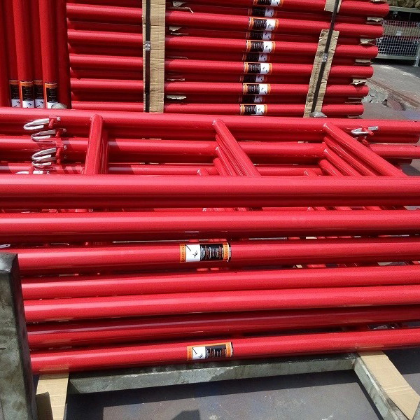 Chinese Wholesale Q235 DROP LOCK Powder Coated America Ladder Frame System