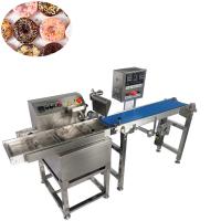 Máquina de revestimento pequena do chocolate para a morango dos frutos secos