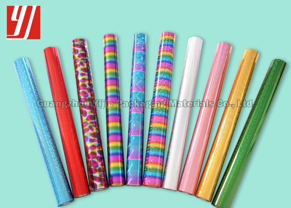 Customized Gold Holographic Hot Stamping Foil Laser Paper Sheet For Packaging Materail Printing