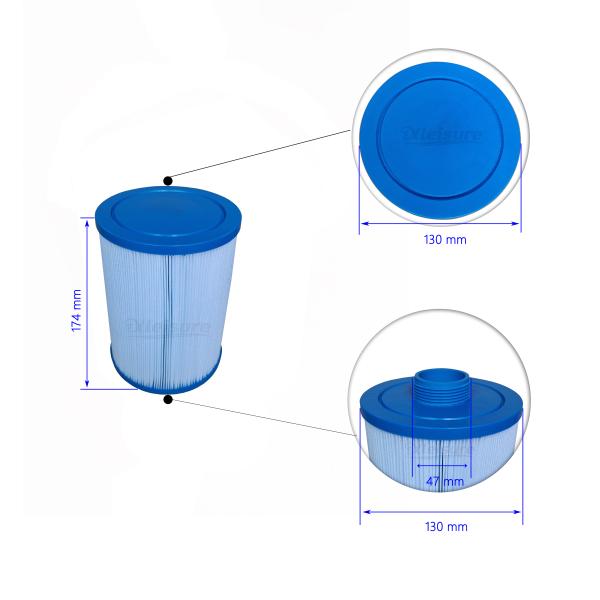 wholesale cartridge filter for pool spa customized  4CH-23 spa hot tub filter for Chinese spa