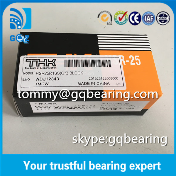 THK HSR25R1SS Линейные подшипники HSR -25 40 мм Подшипник высокой точности