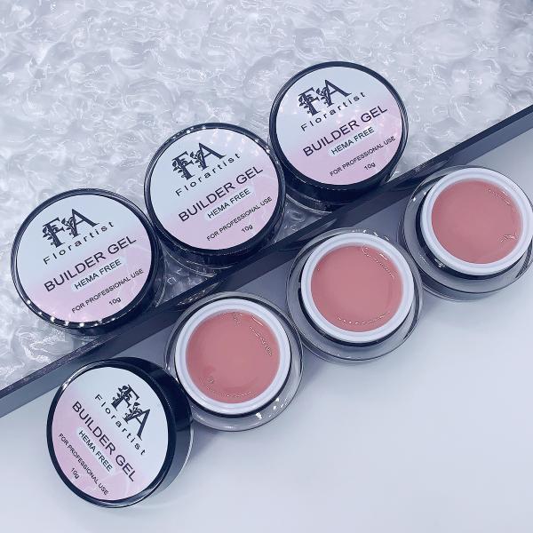15g 30g 50g No Heat Clear Camouflage Jelly Colour Solid Builder Nail Gel Resin Nail Acrylic Extension Building Gel in Jar