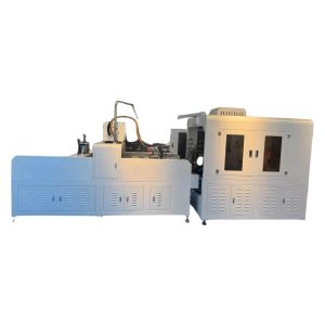 Glue Spraying and Box Assembly Machine