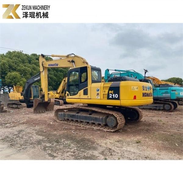 Bom estado 21 toneladas usado KOMATSU PC210 Excavadora PC210-7 PC210-8 com válvula hidráulica