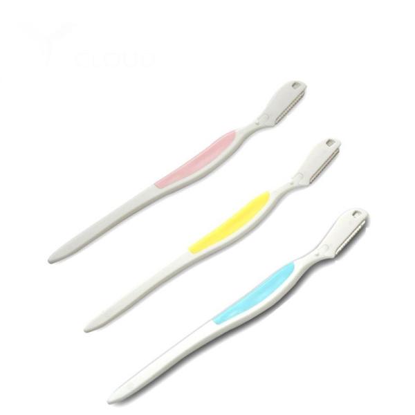 Womens Face Hair Shaving Razor Mini Eyebrow Shaver Stainless Steel With Safe Cover