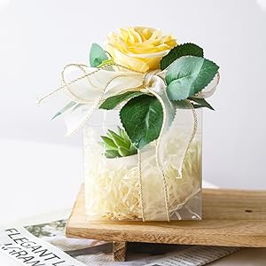 Plastic Clear Gift Boxes For Wedding,Birthday,Easter Mother'S Father'S Day Party PP Box, PET Box, Gift Package