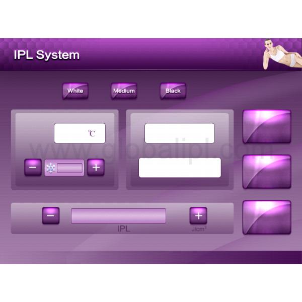 Colour Laser Multifunction IPL RF Beauty Equipment 2500W 44*53*89cm Size