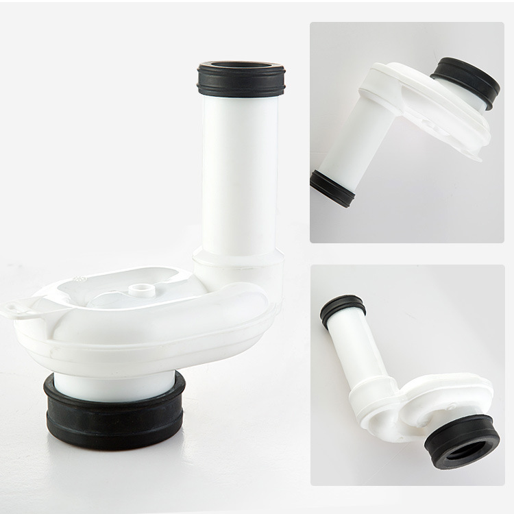 Urinal Anti-Odor Sewage Pipe Displacement Concealed Drain Valve Wall-Type Drainage Connector Sewage Pipe Sewage Accessory