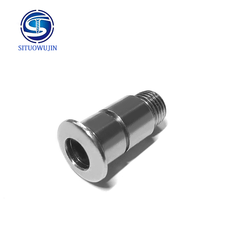 Custom Stainless Steel CNC Machined Hexagon Socket Screw with High Corrosion Resistance and Grooved Fastener Design