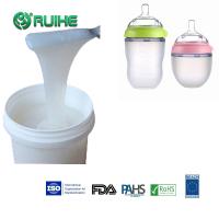 Deux parts de silicone en caoutchouc de résistance inodore liquide claire du feu vif