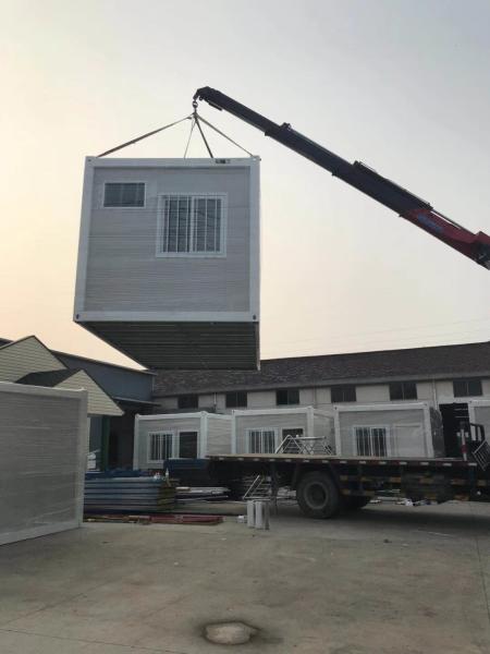 Prefabricated Flat Pack Container Steel Structure Modular Container Q235 Q355