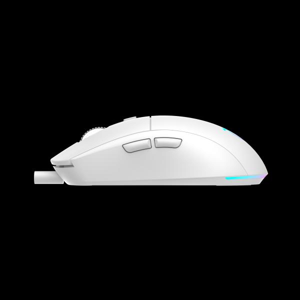 6 Keys Ergonomic Wireless Mouse QX3218 Chip 5 Speed Adjustable DPI Non-illuminated & Breathing Light Optional