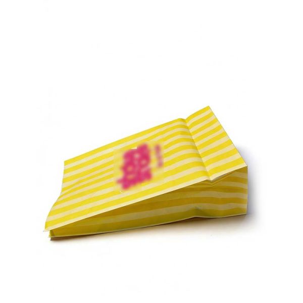 Biodegradable Paper Food Packaging Bags Moisture Resistant Bread Paper Bags Breathable