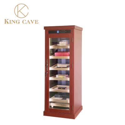 Armoire de cuisine moderne refroidisseur de cigare électrique libre avec des étagères en cèdre