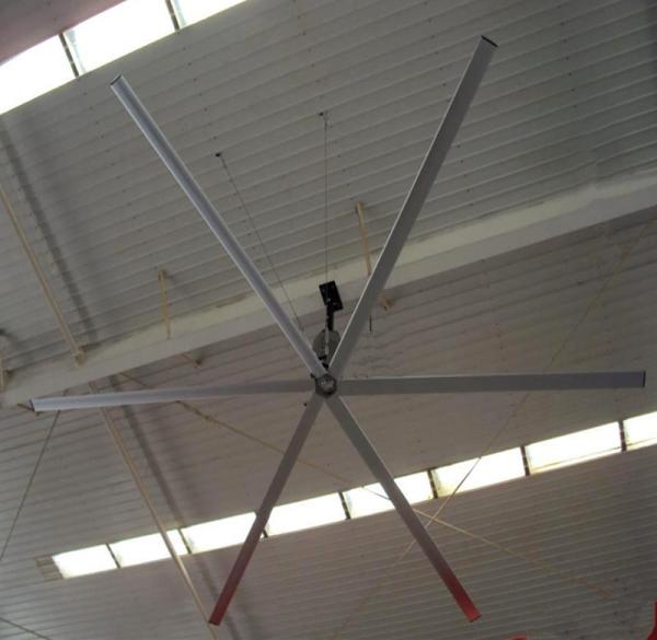 24feet Large HVLS big ass Industrial Ceiling Fan For Warehouse Nord motor 1.5kw