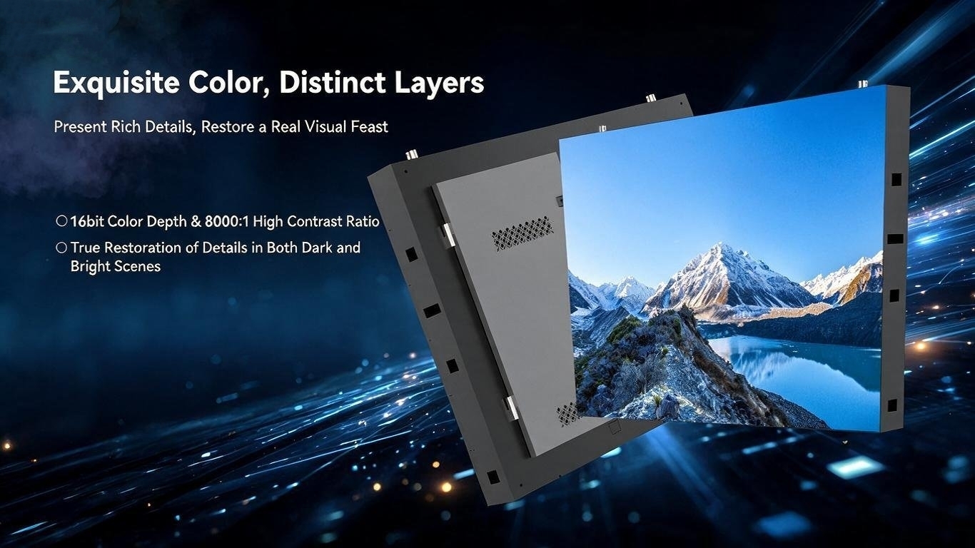 Pillar Advertising Outdoor LED Screen IP66 Waterproof Commercial LED Advertising Signage