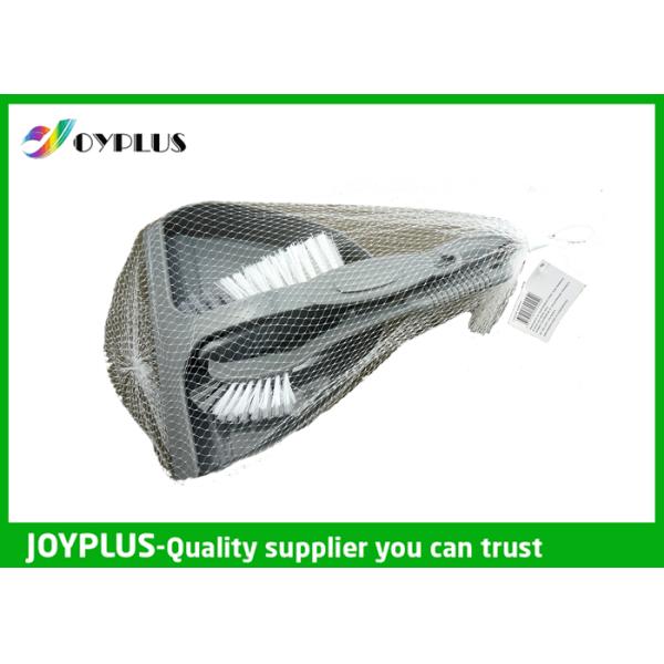 Portable Household Cleaning Brushes / House Washing Brush Grey Color