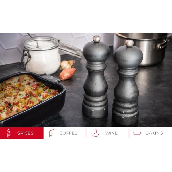 Ceramic Core Coarse Salt Pepper Grinder Bottle for Gourmet Cooking