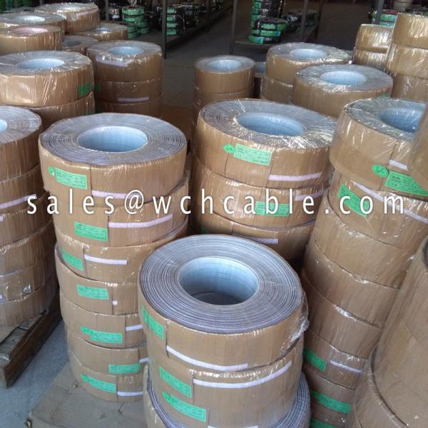 PVC Flat Ribbon Cable UL2651 #26AWG 26Pins 1.27mm Pitch Tinned Stranded Copper Conductors