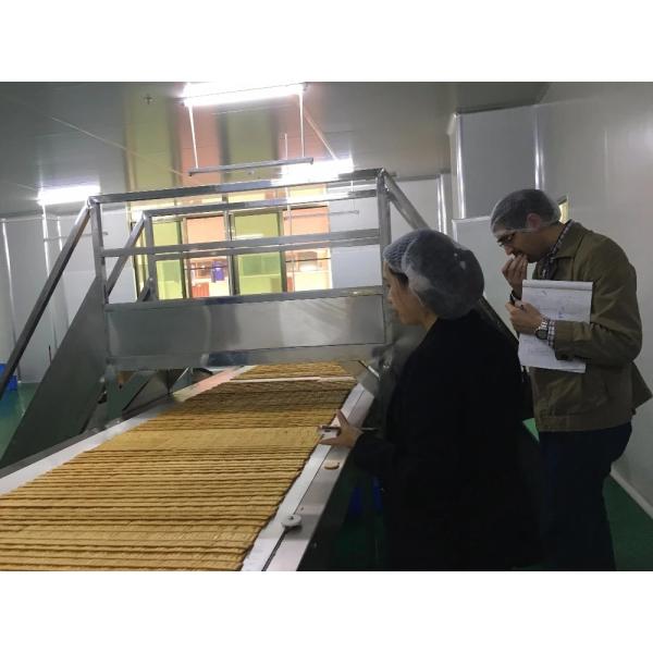 Long Service Life Biscuit Production Line 100~1800Kg/Hour
