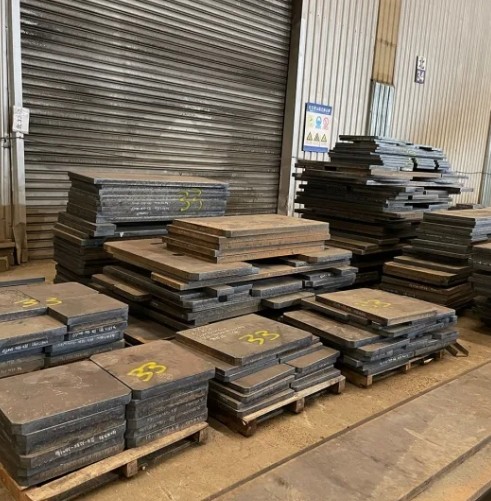 Flame Cutting Steel Parts For Medium And Thick Carbon Steel Plate