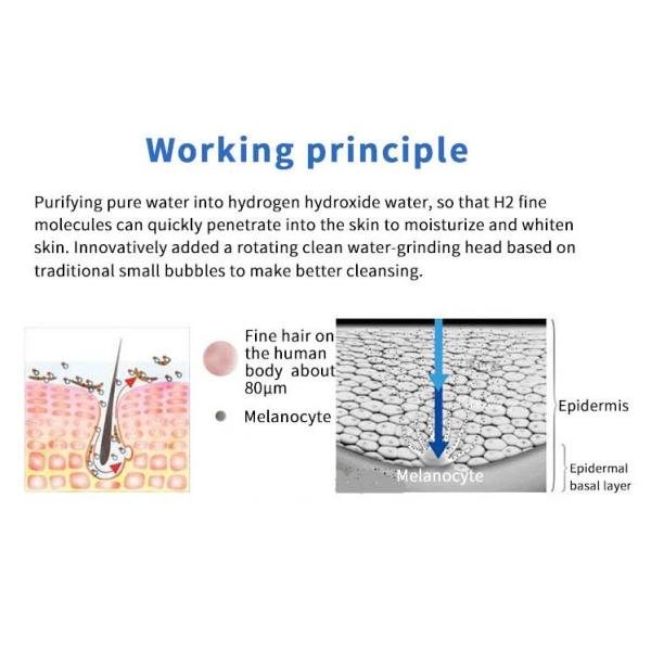 Professional Universal Ultrasonic Water Hydra Facial Machines With 6 Handles