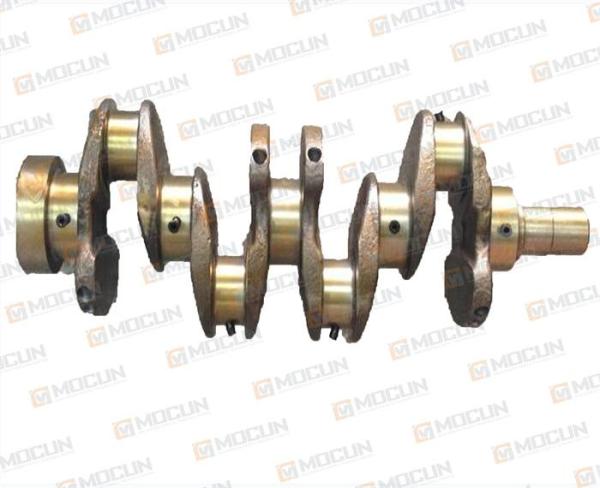 Komatsu 4D95 High Performance Marine Crankshafts , Cross Drilled Crankshaft For Forklift 6204-33-1100