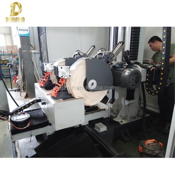Máquina de polir CNC digital 380V para maçanetas de portas da indústria de superfície de cobre