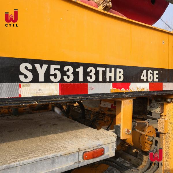 ISUZU 6x4 Chassis Used Concrete Pump Truck With Good Condition