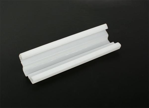 PC Pipe UV Protected Plastic Trim Strip Profiles Customized
