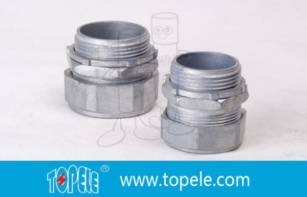 Conector de tubos EMT de parafusos de aço galvanizado / conector metálico elétrico